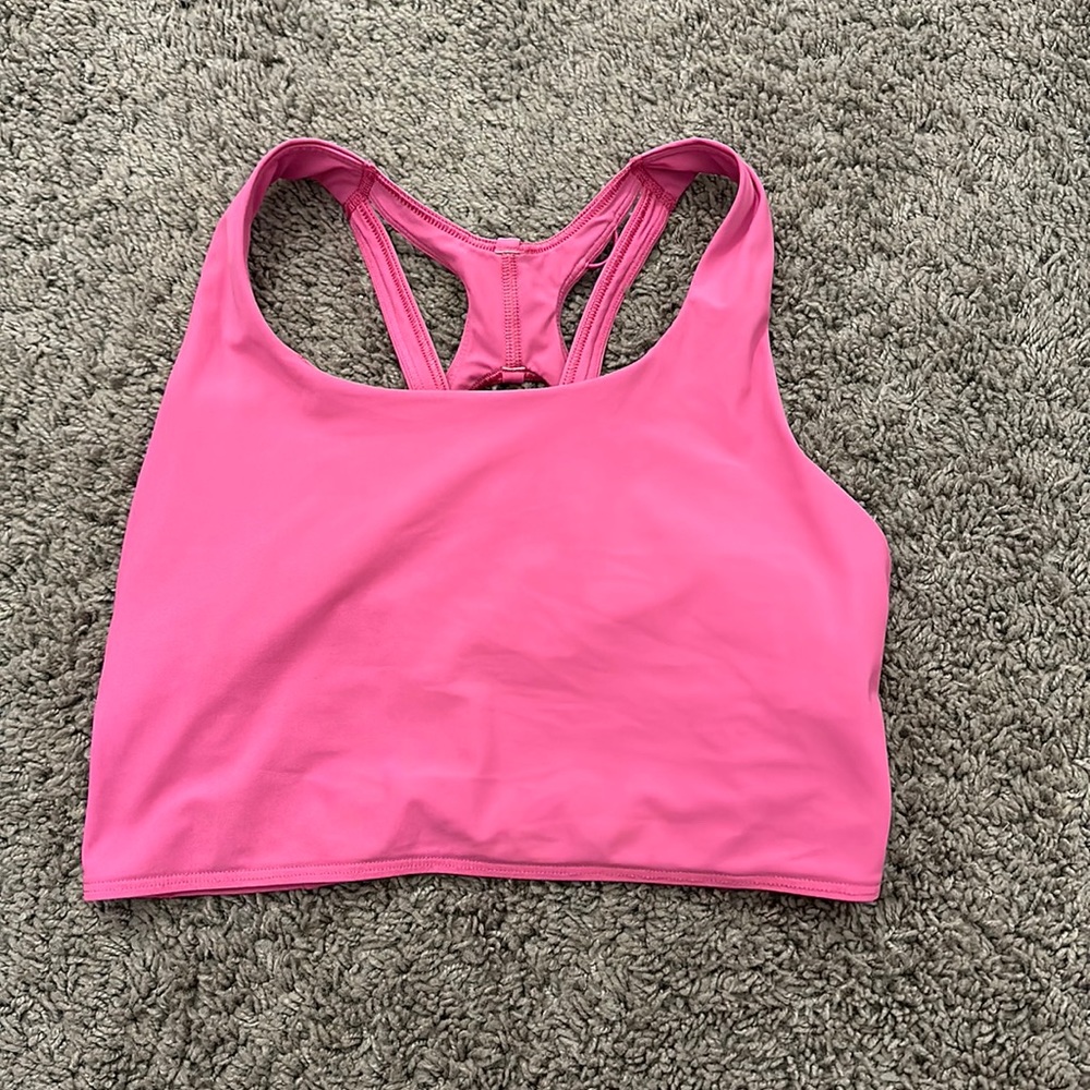 Lulu Lemon Pink Yoga Training Top